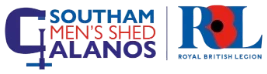 Southam Men's Shed at Galanos, with the Royal British Legion – home